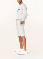 BALMAIN Sweat shorts , Color: LIGHT GRAY (Image 1)