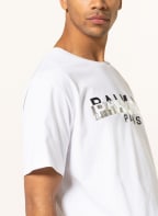 BALMAIN T-Shirt, Farbe: WEISS/ SCHWARZ/ SILBER (Bild 1)