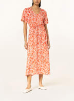 ICHI Kleid IHVERA , Farbe: ROT/ ECRU/ HELLBLAU (Bild 1)