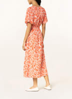 ICHI Kleid IHVERA , Farbe: ROT/ ECRU/ HELLBLAU (Bild 1)