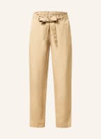 Marc O'Polo Paperbag-Hose mit Leinen, Farbe: BEIGE (Bild 1)