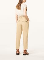 Marc O'Polo Paperbag-Hose mit Leinen, Farbe: BEIGE (Bild 1)