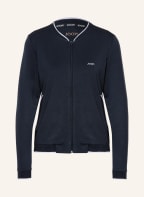JOOP! Lounge-Sweatjacke , Farbe: DUNKELBLAU/ WEISS (Bild 1)
