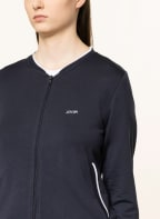 JOOP! Lounge-Sweatjacke , Farbe: DUNKELBLAU/ WEISS (Bild 1)
