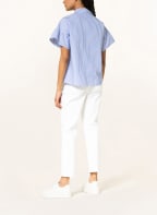 rich&royal Hemdbluse, Farbe: WEISS/ BLAU (Bild 1)