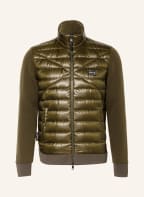 POLO RALPH LAUREN Daunenjacke im Materialmix, Farbe: OLIV (Bild 1)