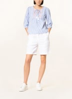 rich&royal Blusenshirt mit 3/4-Arm und Stickereien , Farbe: HELLBLAU/ WEISS (Bild 1)