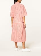 GANNI Kleid, Farbe: ROT/ WEISS (Bild 1)