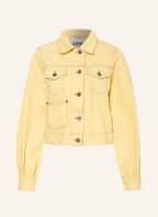 GANNI Jeansjacke, Farbe: GELB (Bild 1)