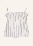 GANNI Top, Farbe: WEISS/ GRAU (Bild 1)
