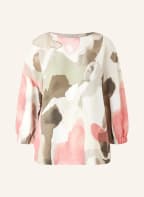 s.Oliver BLACK LABEL Blusenshirt mit 3/4-Arm, Farbe: ROSA/ OLIV/ WEISS (Bild 1)