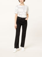 s.Oliver BLACK LABEL T-Shirt , Farbe: WEISS/ SCHWARZ (Bild 1)