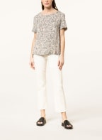 s.Oliver BLACK LABEL Blusenshirt, Farbe: HELLORANGE/ BEIGE/ KHAKI (Bild 1)