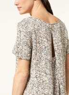 s.Oliver BLACK LABEL Blusenshirt, Farbe: HELLORANGE/ BEIGE/ KHAKI (Bild 1)