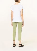 ESPRIT T-Shirt mit Leinen, Farbe: WEISS (Bild 1)