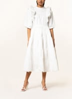 Magali Pascal Dress with frills, Color: WHITE (Image 1)