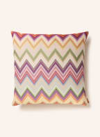 MISSONI Home Decorative cushion AGADIR with down filling, Color: CREAM/ LIGHT YELLOW/ PINK (Image 1)