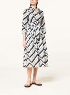 windsor. Hemdblusenkleid mit 3/4-Arm, Farbe: WEISS/ HELLBLAU/ DUNKELBLAU (Bild 1)