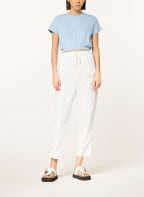 American Vintage Hose HYDWAY im Jogging-Stil, Farbe: WEISS (Bild 1)