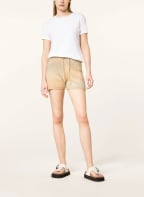 American Vintage Strickshorts NORA mit Alpaka, Farbe: HELLBRAUN (Bild 1)