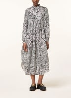 STELLA McCARTNEY Silk dress , Color: DARK BLUE/ WHITE (Image 1)