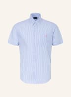 POLO RALPH LAUREN Kurzarm-Hemd Untucked Fit, Farbe: WEISS/ HELLBLAU (Bild 1)