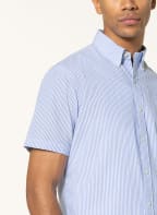 POLO RALPH LAUREN Kurzarm-Hemd Untucked Fit, Farbe: WEISS/ HELLBLAU (Bild 1)