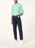 POLO RALPH LAUREN Shirt custom fit, Color: WHITE/ LIGHT GREEN (Image 1)