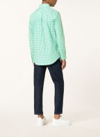 POLO RALPH LAUREN Shirt custom fit, Color: WHITE/ LIGHT GREEN (Image 1)