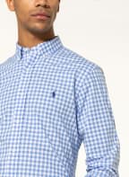POLO RALPH LAUREN Hemd Slim Fit, Farbe: WEISS/ HELLBLAU (Bild 1)