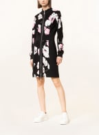 LIU JO Sweat dress, Color: BLACK/ WHITE/ PINK (Image 1)