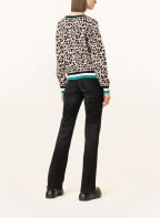 LIU JO Pullover mit Glitzergarn, Farbe: BEIGE/ SCHWARZ (Bild 1)