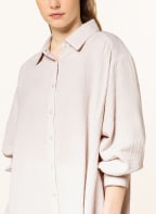MRS & HUGS Oversized-Hemdbluse aus Musselin, Farbe: CREME (Bild 1)