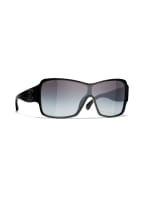 CHANEL Umschließende Sonnenbrille , Farbe: C501S632 - SCHWARZ/ SCHWARZ VERLAUF (Bild 1)