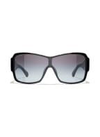CHANEL Umschließende Sonnenbrille , Farbe: C501S632 - SCHWARZ/ SCHWARZ VERLAUF (Bild 1)
