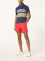 POLO RALPH LAUREN Koszulka polo z piki custom slim fit, Kolor: NIEBIESKI/ BIAŁY/ CZERWONY (Obrazek 1)