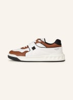 VALENTINO GARAVANI Sneaker ONE STUD, Farbe: WEISS/ BRAUN (Bild 1)