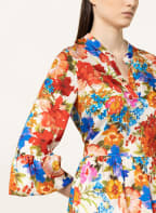 NVSCO Kleid mit 3/4-Arm, Farbe: WEISS/ ROT/ GRÜN (Bild 1)