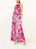 V by Vera Mont Jumpsuit, Color: PINK/ GREEN (Image 1)
