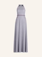 VM VERA MONT Abendkleid mit Schmuckperlen und Glitzergarn , Farbe: SILBER/ HELLBLAU/ PINK (Bild 1)
