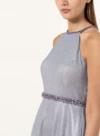 VM VERA MONT Abendkleid mit Schmuckperlen und Glitzergarn , Farbe: SILBER/ HELLBLAU/ PINK (Bild 1)