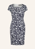 Vera Mont Cocktailkleid, Farbe: DUNKELBLAU/ WEISS (Bild 1)