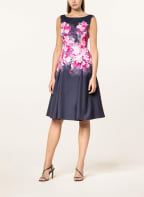 Vera Mont Cocktailkleid, Farbe: DUNKELBLAU/ PINK (Bild 1)