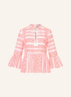 MRS & HUGS Blusenshirt mit 3/4-Arm, Farbe: WEISS/ NEONPINK (Bild 1)