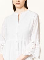MRS & HUGS Shirt dress with embroidery, Color: WHITE (Image 1)