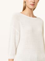 comma Pullover mit 3/4-Arm , Farbe: WEISS (Bild 1)