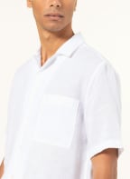Marc O'Polo Kurzarm-Hemd Regular Fit aus Leinen, Farbe: WEISS (Bild 1)