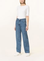 oui Kurzarm-Pullover , Farbe: WEISS (Bild 1)