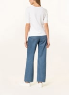 oui Kurzarm-Pullover , Farbe: WEISS (Bild 1)