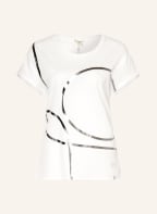 KEY LARGO Blusenshirt, Farbe: WEISS/ SILBER (Bild 1)